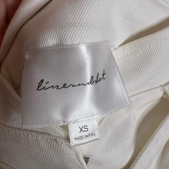 Line & Dot - Off white Cargo mini skirt with belt - XS - Picture 6 of 6